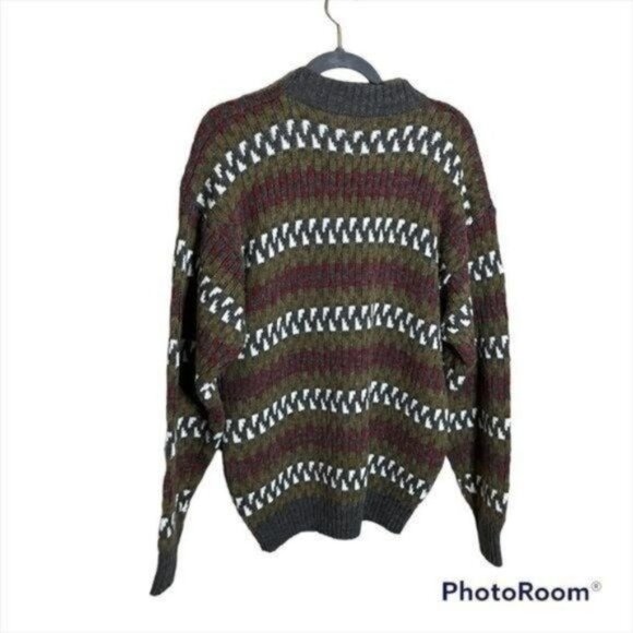 Vintage McGregor Mens Size Large Grandpa Sweater 80's - Picture 2 of 4